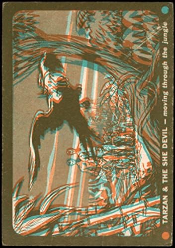 1953 Topps 38 Преместване в джунглата (пощенска картичка) VG