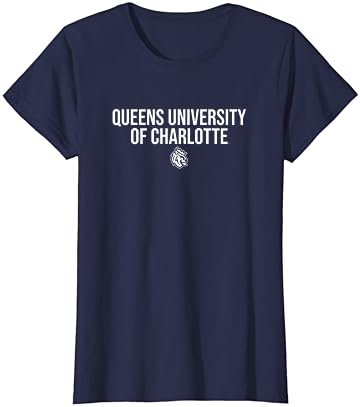 Тениска с поставяне на Queens University of Charlotte Рояли