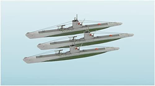 Модел на Stoiko PN07117 1/700 Подводница на ВМС на Германия тип 2С за Малки подводници Комплект от 3 Комплекти катран
