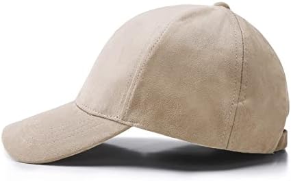 JOOWEN Унисекс бейзболна шапка от Изкуствена Велур с Регулируема Однотонная Шапка, за Баща, за Жени И за Мъже