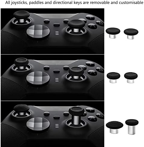 Метални Пръчки Yoidesu 13 в 1 за Xbox One Elite Series 2, Метален mod 6 За смяна на Джойстик, Ножове, D-образни накладки, аксесоари за контролер Elite Series 2, за Подмяна на игрални аксесоари