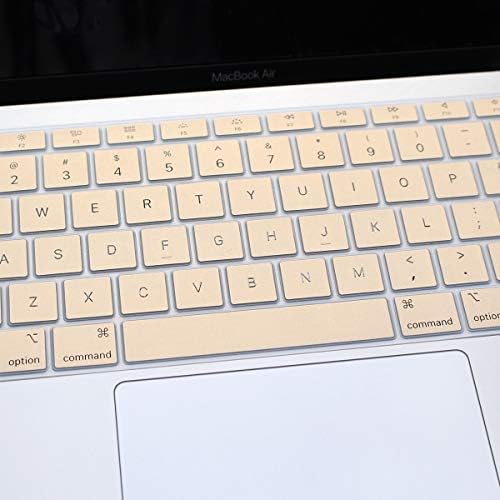 Se7enline е съвместим с капак на клавиатурата на MacBook Air 2022 2023 2020 2021 2019 2018 Нов 13-инчов защитен филм, съвместима