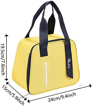 Aqyauyt Bento Box Food Преносима Чанта За Съхранение на Ланча Термоизолированная Пътна Работна чанта Чанта за Обяд Чанта