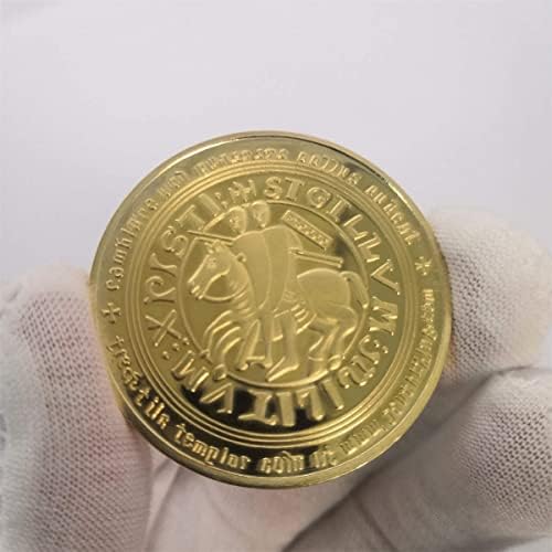 Немски Рицарски Кръст На Свети Щит Възпоменателна Монета Войници Златна Монета Черна Щастливата Монета За Подарък Занаяти Колекциониране На Предмети От Домашния