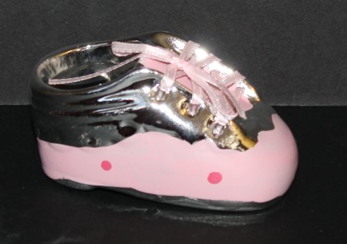 Розов детски обувки Това е момичето - Подарък за спомен - Подарък за парти - Декор за детска стая (опаковка от 6 броя)