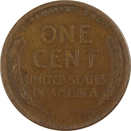 Линкълн Пшеничен Цент 1910-те години F Фин Бронзов пени 1c Инв монети на САЩ: I3913