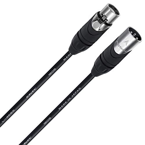 Трехфутовые Микрофонные кабели Canare L-4E6S, Star Quad Balanced за мъже и жени с части за свързване, Amphenol AX3M и AX3F Silver XLR - Произведени по поръчка на компанията СА НАЙ CABLES