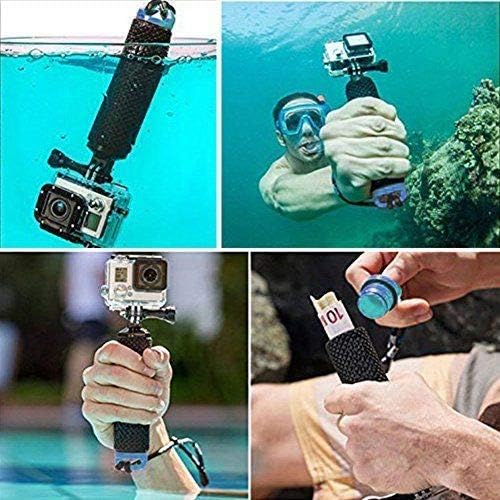 Водоустойчива Екшън камера Navitech с плаващ Ръчно монтиране на статив и плаваща дръжка, която е съвместима с екшън камера