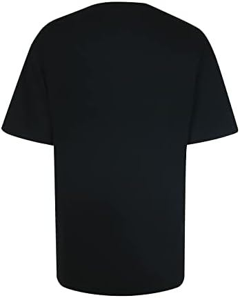Жена Топ, Лятна Есен Облекло 2023, Модни Памучен Тениска с Къс Ръкав и Шарките на Любовта, Ежедневни Тениска за Момичета I1 I1