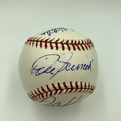 2002 Отборът на Шампионите от световна серия Анахайм Энджелз подписа договор с W. S. Baseball с помощта на JSA COA - Бейзболни топки с автографи