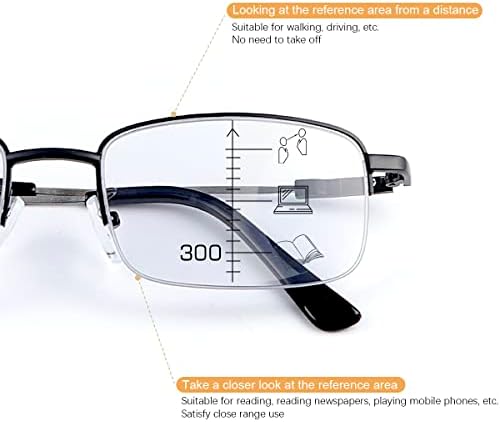 Vepiant Фотохромичните прогресивно многофокусные очила с защита от uv Преходни слънчеви очила с защита от синя светлина