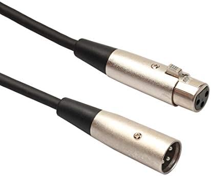 Takasei Barley 3m 3-Пинов XLR конектор за микрофон XLR Female Екраниран кабел Микрофон аудио кабел.