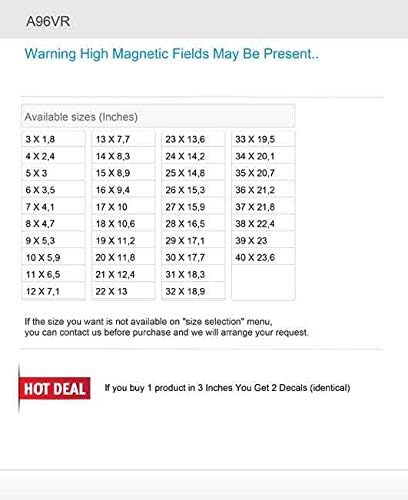 Етикети-прозорец винетка, предупреждението за възможно наличие на силни магнитни полета. 30 X 17,7