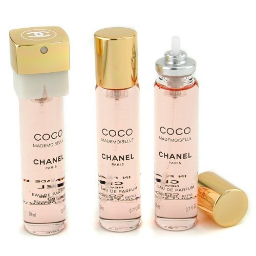Тоалетна вода Chanel - Coco Mademoiselle Twist & Спрей пълнител 3x20 мл/0,7 грама