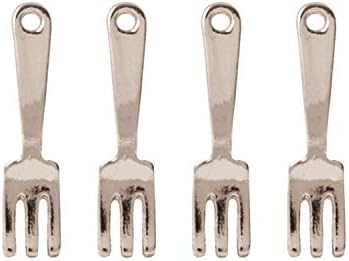 Ключодържател-вилица NBK A22-85-10, металик, Ш 0,2 x 0,8 инча (5 х 20 мм), опаковка от 10