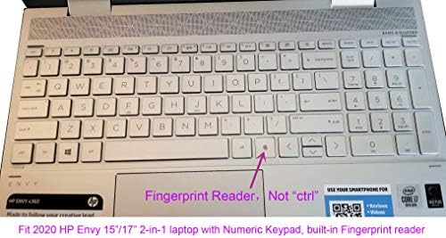 Съвместим кожата клавиатура четец на пръстови отпечатъци 17,3HP Envy 17T 17T-CG000 17T-CG100 17-CG0019NR 17M-CG0013DX