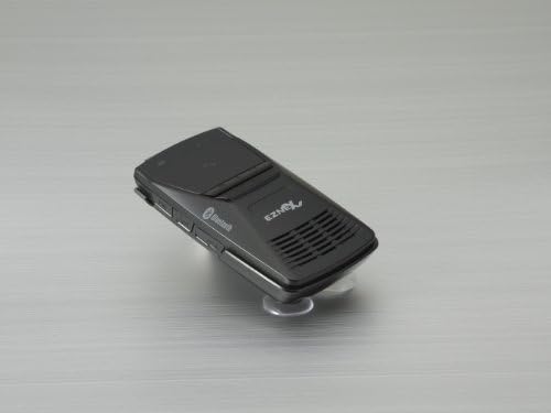 Автомобилен Bluetooth-високоговорител Eznex на слънчевата енергия с FM-предавател (черен)