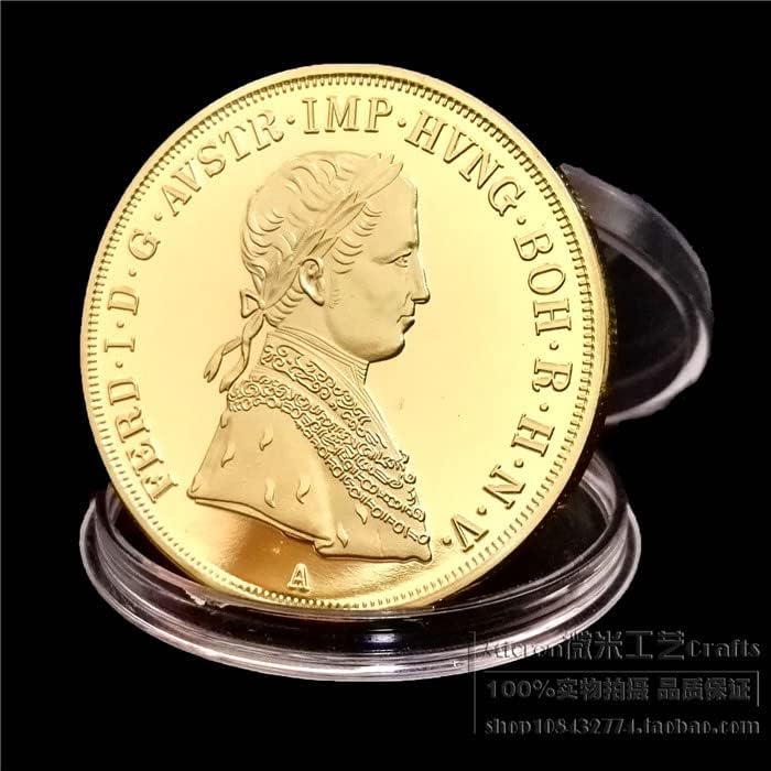 Медал на Руския Цар Иконата на Златни и Сребърни Монети на Герои Предградията Монети Събиране на Diy Чуждестранна Валута
