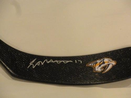 Стика за хокей на Скот Хартнелла Нешвил Предаторз с Автограф Proof - Стик за хокей в НХЛ с автограф