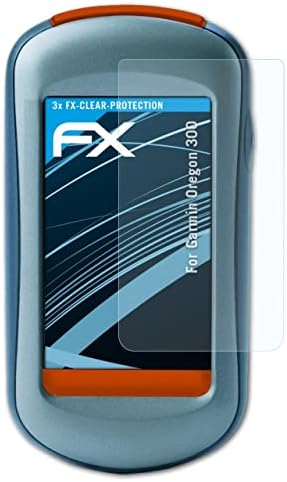 Защитно фолио atFoliX, съвместима със защитно фолио Garmin Oregon 300, Сверхчистая защитно фолио FX (3X)