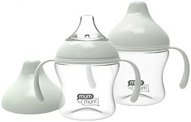 херметически чаши с непроливающимся чучур mum to mum, 5 грама, на 2 опаковки, MM201A