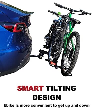 Титуляр на велосипед багажник SIMETU & HS за лек камион спорт ютилити превозно средство, максимална товароносимост-132 паунда - добре Обмислен дизайн на наклона в стил та