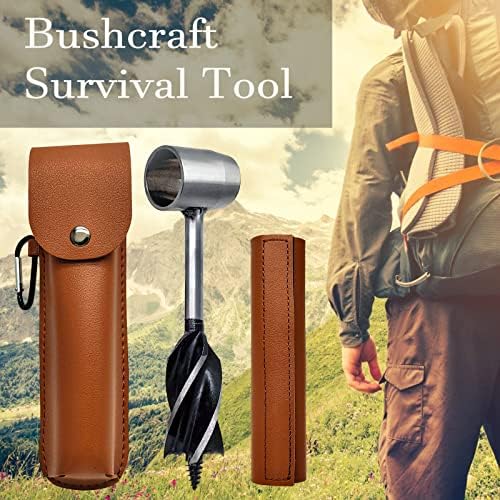 Инструмент за оцеляване Bushcraft, Бормашина за пробиване на Шнека, Тренировка за дърво с шотландски Око，Ръчно Шнековый