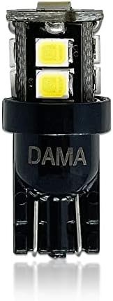 Led лампи DAMA Mini 194 T10 10SMD Бели цветове в опаковка от 2 броя