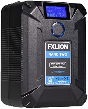 SONGING FXLION Nano Два миниатюрни батерията с капацитет от 98 Wh с V-образно затваряне /V-Lock с Type-C,