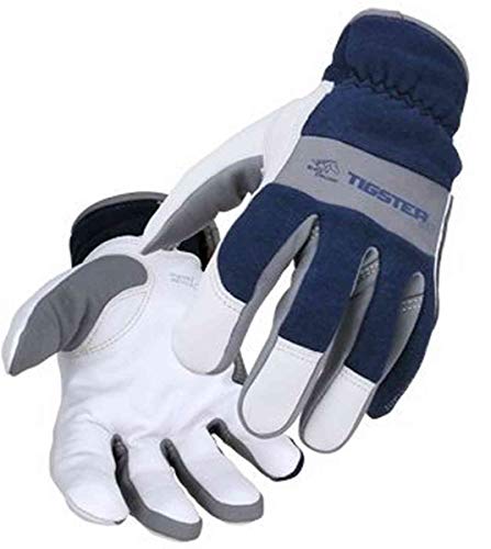Заваръчни ръкавици Revco Industries T50 M Tigster Tig, Бели, Среден размер (опаковка от 12 броя)