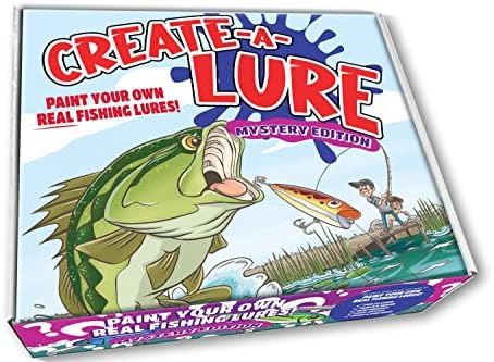 Комплект за производство на стръв Create-A-Lure Мистерия Edition, Раскрасьте риболовни примамки със собствените си ръце, бебешки
