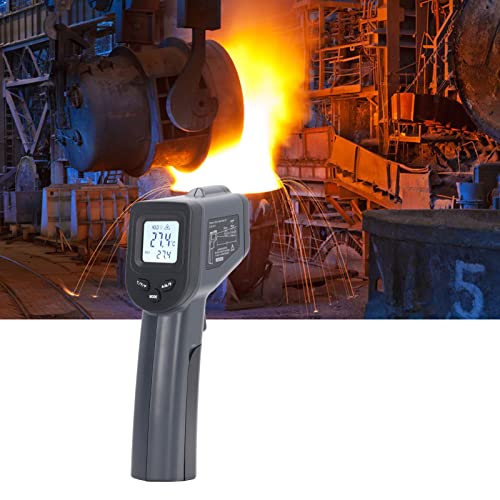 Инфрачервен Термометър Odorkle Пистолет, ABS Подсветка LCD Дисплей Ръчен Тестер Температура за Химическата Промишленост