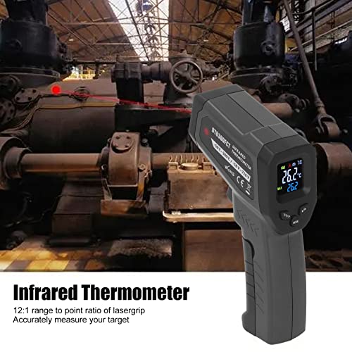Цифров Инфрачервен Термометър-пистолет с коефициент на излъчване на 12:1, LCD дисплей с подсветка на Топлинния сензор на