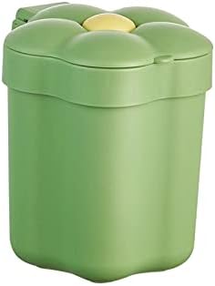 Настолна Кошче за отпадъци Colcolo Mini Износоустойчива Сменяем Контейнер Противоскользящий за Плотове, Зелен