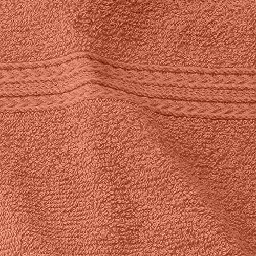 ОТЛИЧЕН Екологично Чист Комплект Кърпи за ръце от памук Ringspun от 6 теми за Баня, душ, Спа - Добре Абсорбиращи,