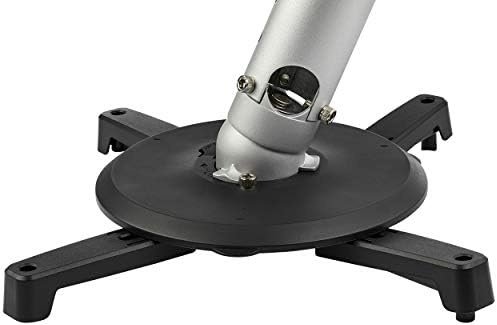 StarTech.com Универсална скоба за монтаж на таван проектор - Сверхпрочное регулируема по височина /выдвижное определяне на колумб 5-22,7 от тавана - 33 паунда (15 кг) - Наклон /з