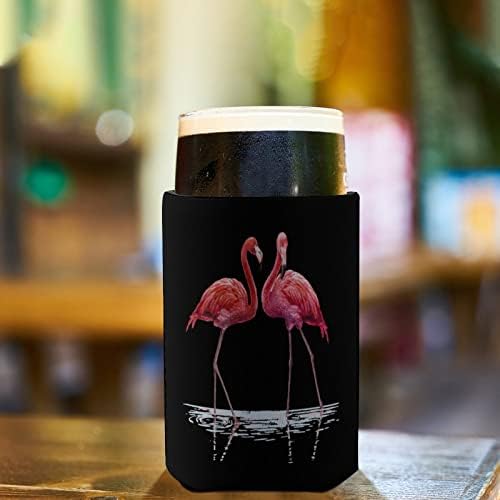 Ръкави за многократна употреба Чаши Flamingo Water За Кафе с Лед, Изолиран поставка за Чаши с Хубав Модел за Топли Студени Напитки