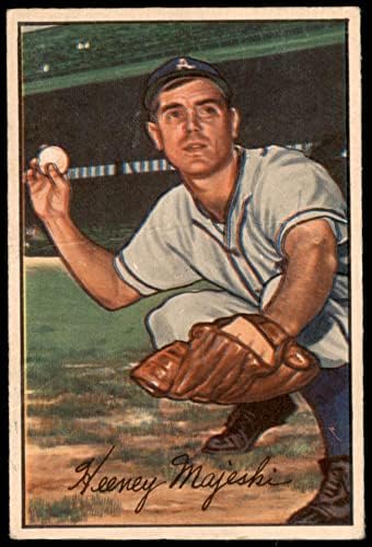 1952 Боуман # 58 Ханк Маески Филаделфия Атлетикс (Бейзболна картичка) ЧЕСТНА атлетика