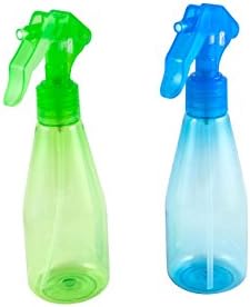 Набор от LaMi от 2 Цветни мини бутилка за пръскане на малки мъгла (6 унции), безопасно за храни пластмаса, различни цветове,