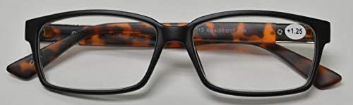 Класически Правоъгълни Очила за четене за мъже 4 Опаковки