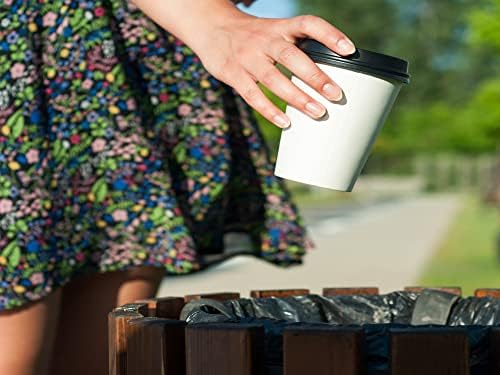 Axe Sickle 50 Опаковка 8 грама Кафе за Еднократна употреба Хартиени Чаши с Капаци и Соломинками за разбъркване на Кафе