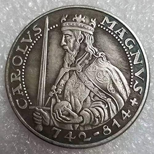 Изискан монети 742-814 Немски Възпоменателни Монети От Стария Сребърни Долари Сребърни Кръгли Чуждестранни Монети Антични