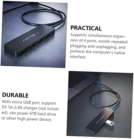 SOLUSTRE удължителен кабел Адаптер за лаптоп, Компютър USB Адаптер-Концентратори Расширительные Адаптери За предаване на Данни USB хъб, 4-портов USB хъб Преносим Концентра?