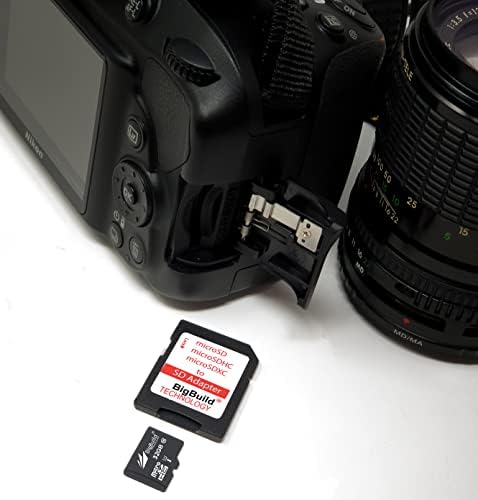 BigBuild Technology 32 GB ултра-бързо карта microSDHC памет 80 Mb/vs/с за мобилни телефони Motorola Moto G41, G50, G51, G60,