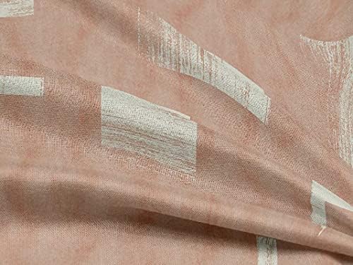 Абстракция от Вискозен розово-кафява тъкан oneOone Проекти облекло Diy Щампи върху материи с ширина Парцела 56 инча