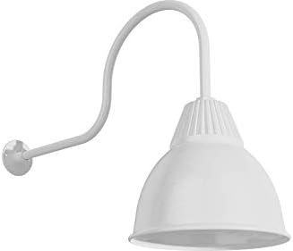 Лампа RLM серия 16in SB-DL с 30-инчов гъши врата Style C, вградени светодиоди LAC с регулируеми люменами и Кельвинами,