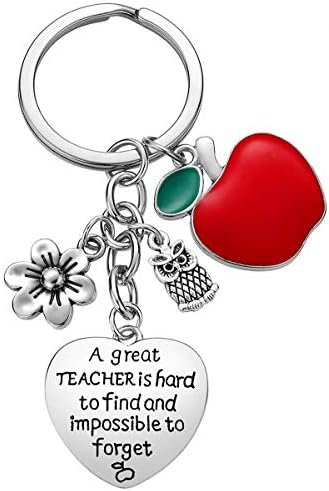 Подаръци учител - 3ШТ Ключодържател Учител Благодаря Подаръци за Жени Коледни Подаръци за Свети Валентин за Учители