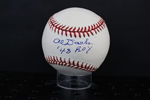 Бейзболен автограф с автограф Ела Дарка (ROY) Auto PSA/DNA AL88300 - Бейзболни топки с автографи