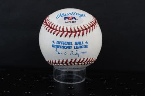 Бейзболни топки с Автограф на Ралф Хоук Auto PSA/DNA AL88407 - Бейзболни топки С Автографи