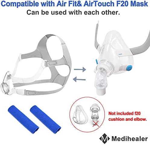 Комплект за преобличане рамки за Airfit F20, включва 1 бр. рамка и 1 бр. шапки за Air Fit F20, както и 1 чифт скоби и 2 бр.
